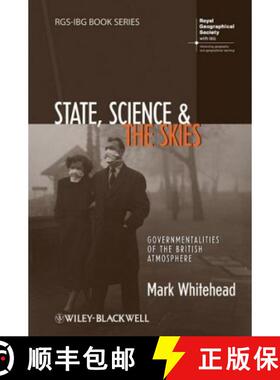 【3-4周达】State, Science And The Skies - Governmentalities Of The British Atmosphere [Wiley地理] [9781405191746]