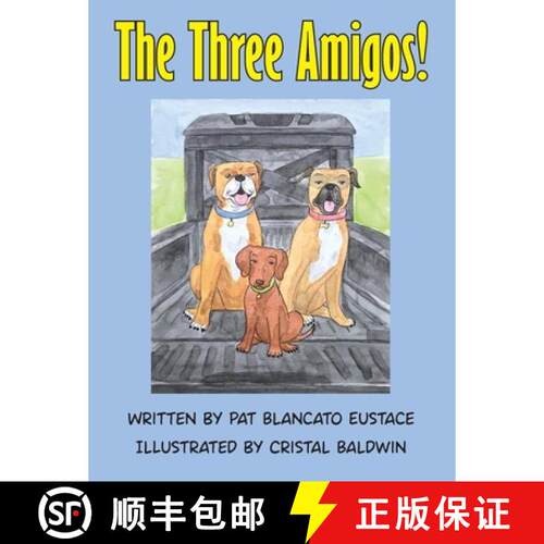 【3-4周达】精装 The Three Amigos! [9781946702685]
