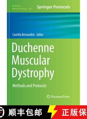 【3-4周达】Duchenne Muscular Dystrophy : Methods and Protocols [9781493984664]
