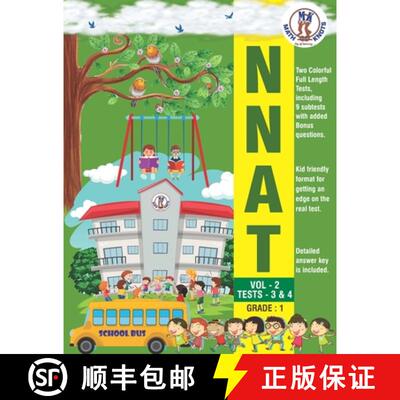 【3-4周达】NNAT - Grade 1 - VOL - 2 - TESTS - 3 & 4 [9781950573615]