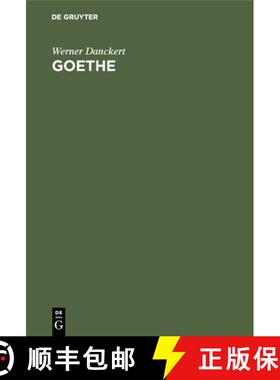 【3-4周达】Goethe : Der mythische Urgrund seiner Weltschau [9783110053401]