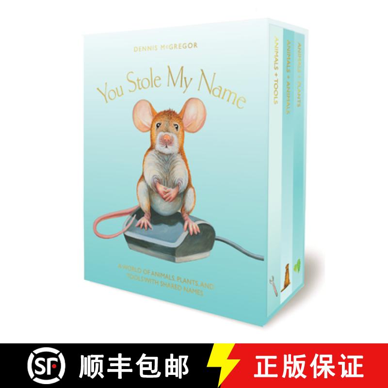 【3-4周达】You Stole My Name Board Book Box Set: The Curious Case of Animals with Shared Names (Pictu... [9781963183146]