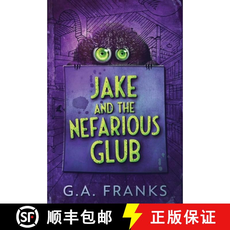 【3-4周达】Jake and the Nefarious Glub: Large Print Edition [9784867455920]