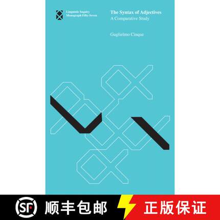【3-4周达】The Syntax of Adjectives: A Comparative Study [9780262514262]