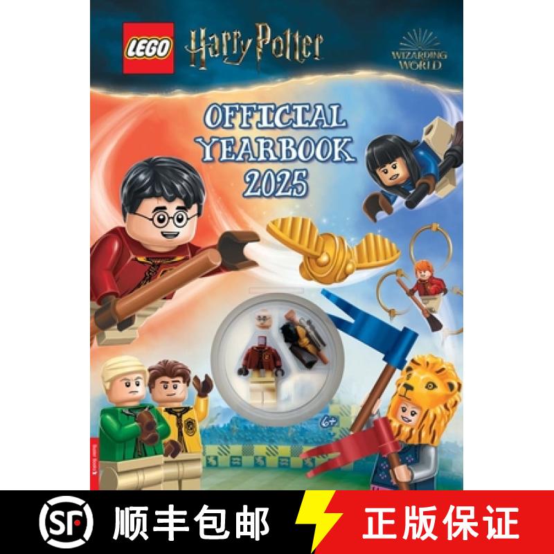 【3-4周达】LEGO® Harry Potter: Official Yearbook 2025 (with Harry Potter minifigure, broomstick an... [9781837250103]
