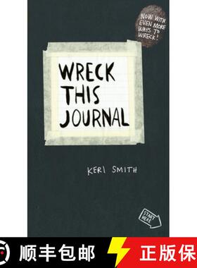 【3-4周达】Wreck This Journal : To Create is to Destroy, Now With Even More Ways to Wreck! [9780141976143]