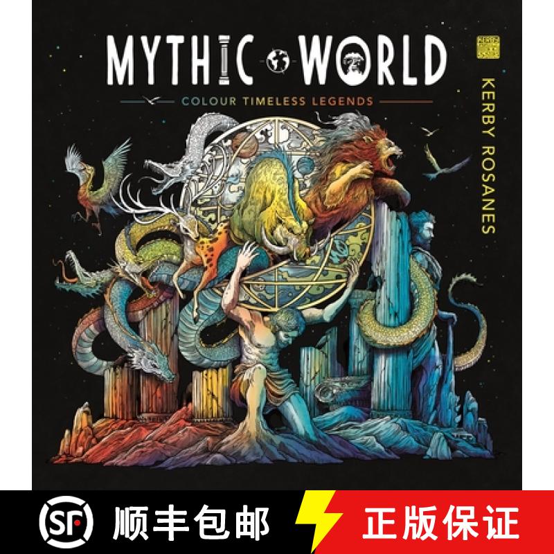 【2-3周达】Mythic World: Colour Timeless Legends [9781912785599]