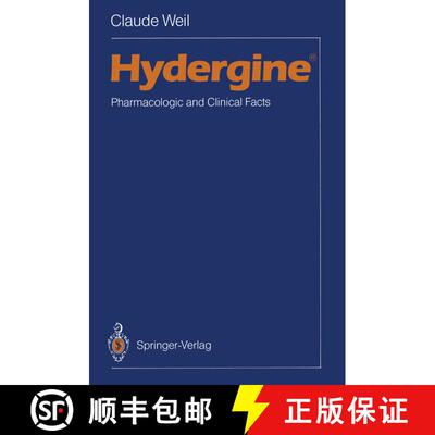 【3-4周达】Hydergine (R): Pharmacologic and Clinical Facts [9783642737046]