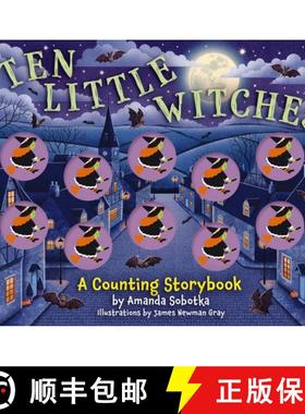 【3-4周达】Ten Little Witches: A Counting Storybook [9781400346547]