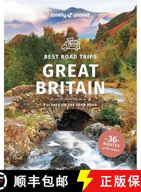 【3-4周达】Lonely Planet Best Road Trips Great Britain: Detailed Itineraries | Travel Like a Local | ... [9781838697914]