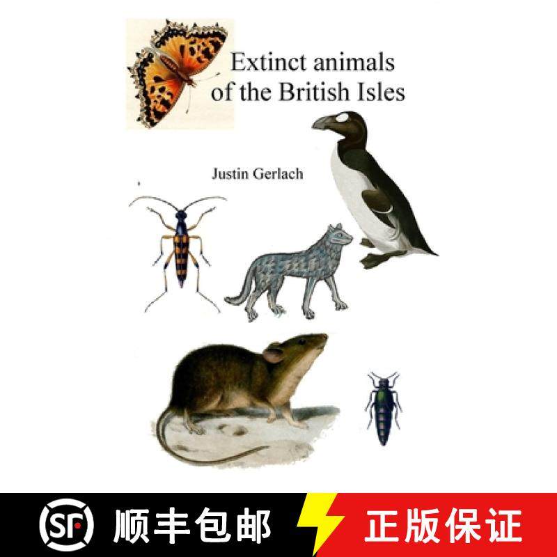 【3-4周达】Extinct animals of the British Isles [9781326086039]