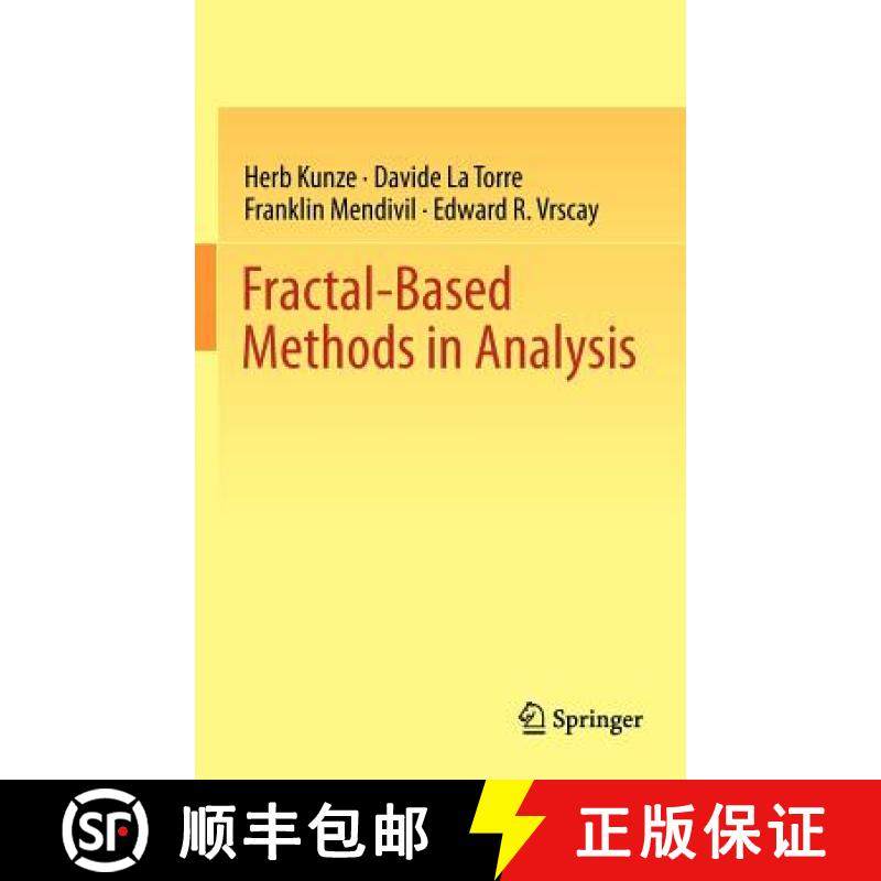 【3-4周达】Fractal-Based Methods in Analysis [9781461418900]
