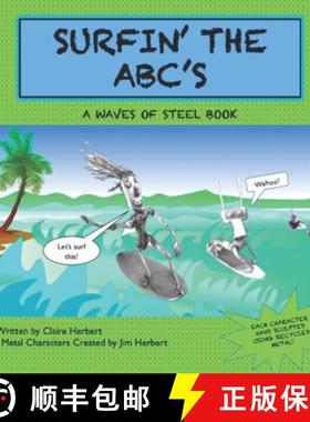 【3-4周达】Surfin' the ABC's: A Waves of Steel Book [9780692946411]