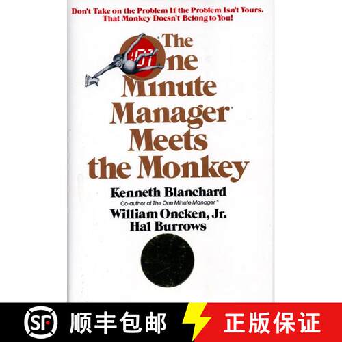 【3-4周达】精装 One Minute Manager Meets The Monkey, The [9780688067670]