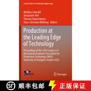 12th Leading the Congress 9783031183201 Edge Proceedings Technology 4周达 Production German...