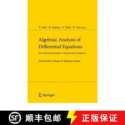 【3-4周达】Algebraic Analysis of Differential Equations : from Microlocal Analysis to Exponential Asy... [9784431998273]