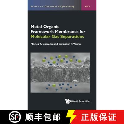 预订 精装 Metal-organic Framework Membranes For Molecular Gas Separations [9781786346728]