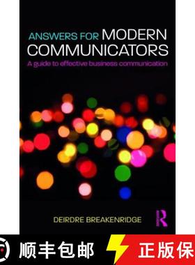 【3-4周达】Answers for Modern Communicators: A Guide to Effective Business Communication [9780415303927]