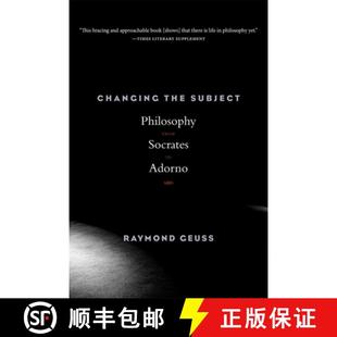 9780674248359 Changing Philosophy from Subject 4周达 the Adorno Socrates