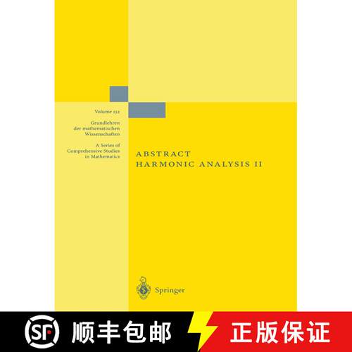 【3-4周达】Abstract Harmonic Analysis: Volume II: Structure and Analysis for Compact Groups Analysis ... [9783662245958]