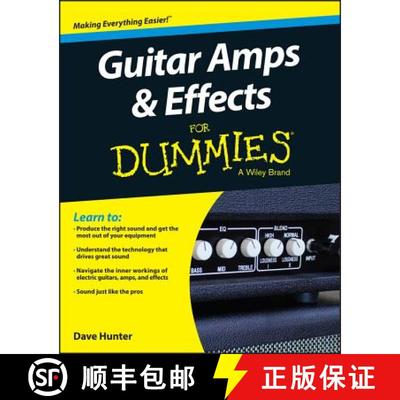 【3-4周达】Guitar Amps & Effects For Dummies [Wiley生活类] [9781118899991]