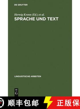 预订 Sprache und Text：Akten des 18. Lingustischen Kolloquiums : Linz 1983, Bd. 1 [9783484301450]