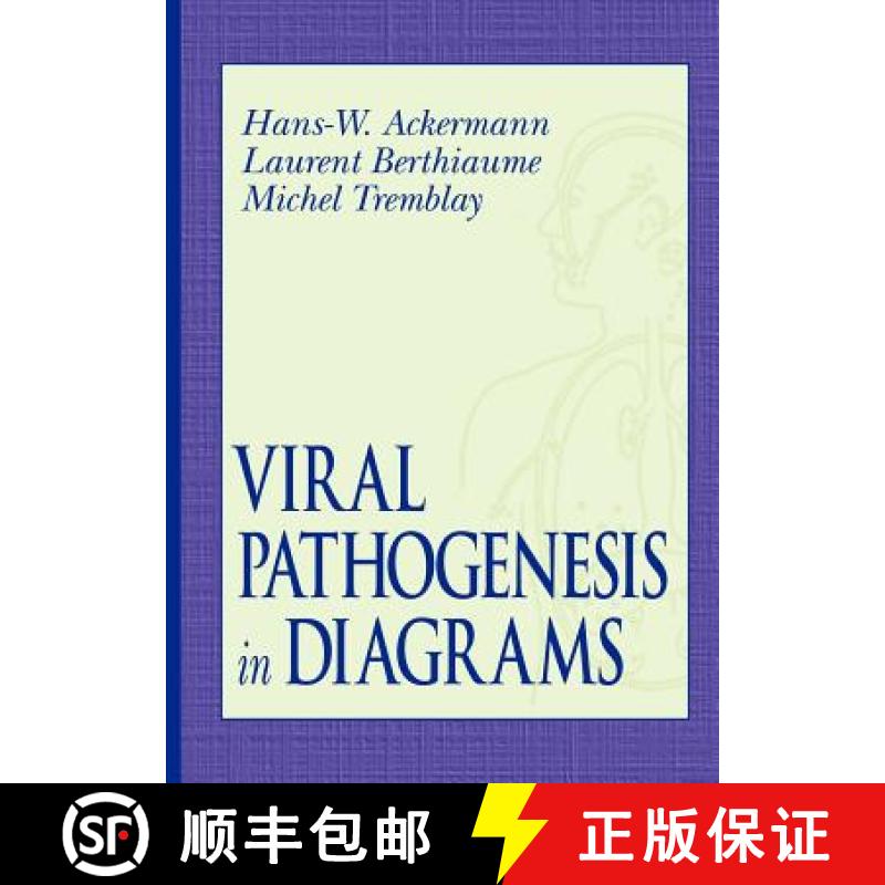 【3-4周达】Viral Pathogenesis in Diagrams [9780849322075]