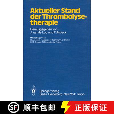 【3-4周达】Aktueller Stand der Thrombolysetherapie [9783540150763]