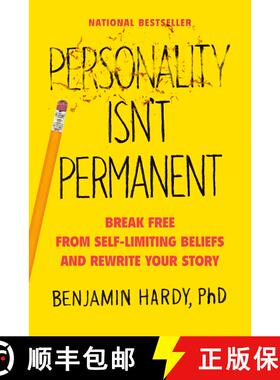 【3-4周达】Personality Isn't Permanent: Break Free from Self-Limiting Beliefs and Rewrite Your Story [9780593083314]