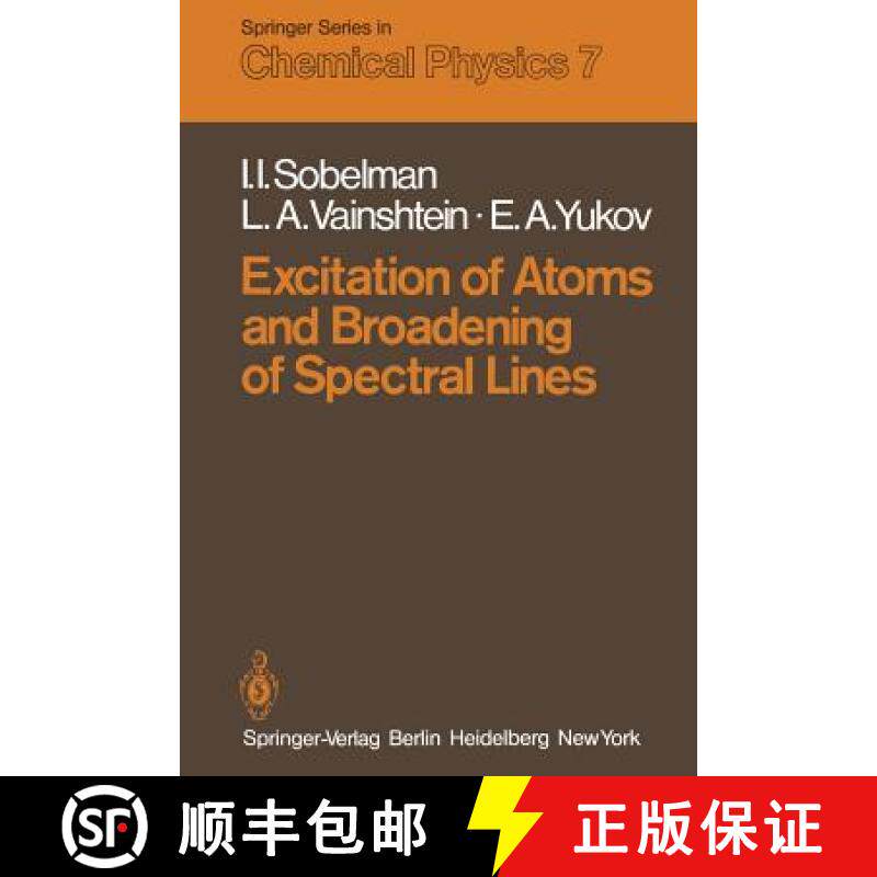 【3-4周达】Excitation of Atoms and Broadening of Spectral Lines [9783642965586]