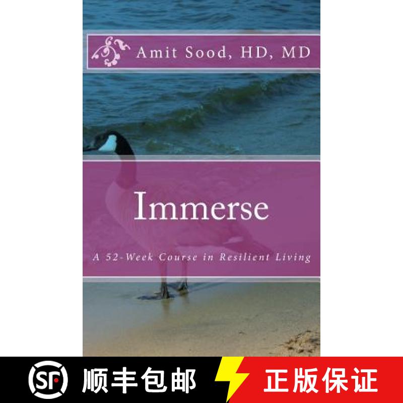 【3-4周达】Immerse: A 52-Week Course in Resilient Living: A Commitment to Live With Intentionality, D... [9780692615416]