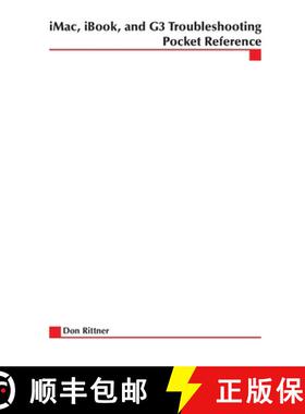 【3-4周达】iMac, iBook, and G3 Troubleshooting Pocket Reference [9780072124682]