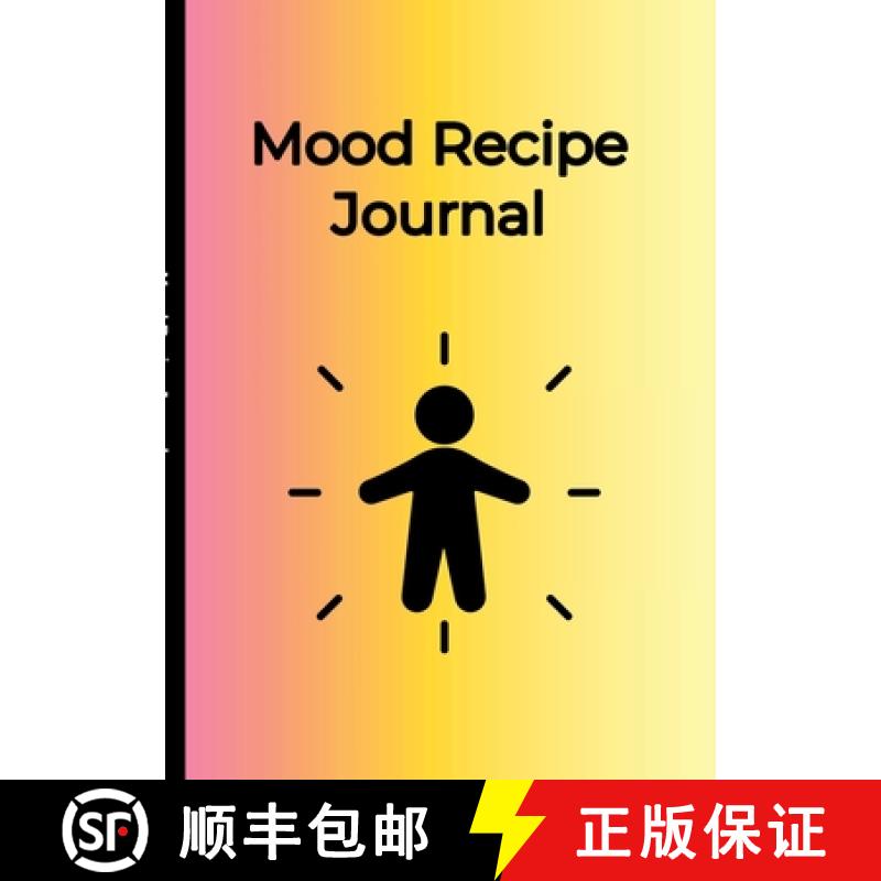 【2-3周达】Mood Recipe Journal: Pink Rainbow [9781312712515]