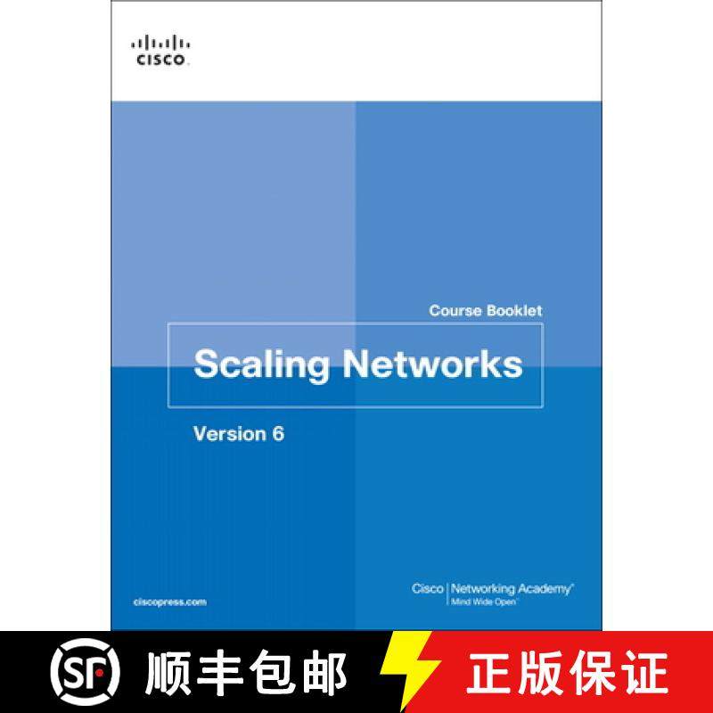 【3-4周达】Scaling Networks V6 Course Booklet [9781587134302]