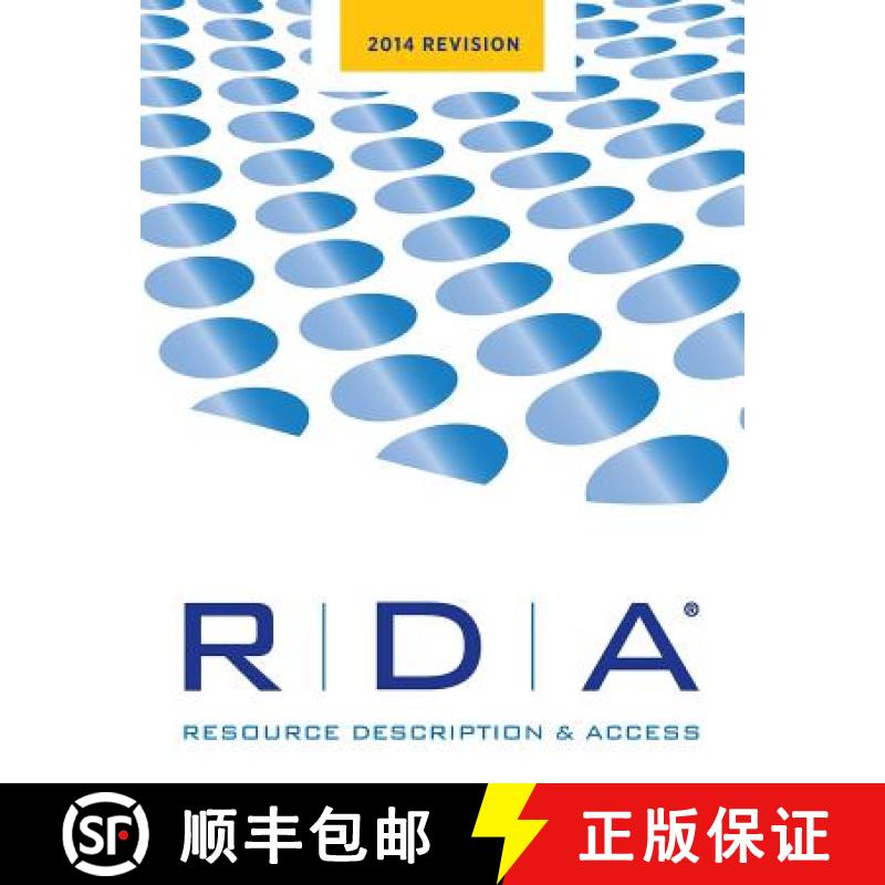 【3-4周达】RDA: Resource Description and Access Print--2014 Revision [9780838912935]
