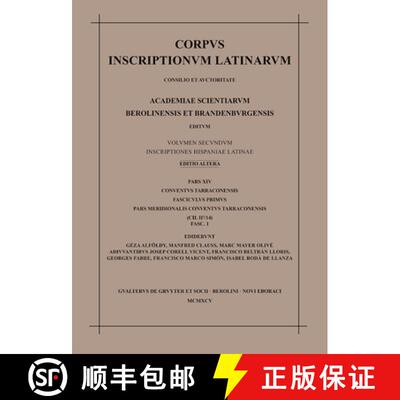 【3-4周达】Pars Meridionalis Conventus Tarraconensis [9783110143041]