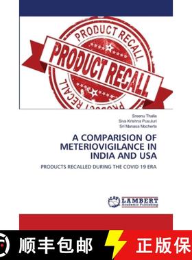 【3-4周达】A Comparision of Meteriovigilance in India and USA [9786208064914]