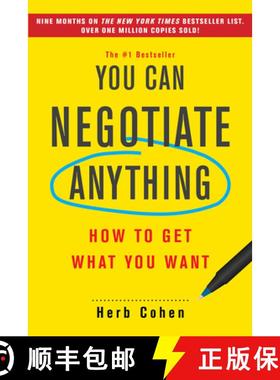 【3-4周达】You Can Negotiate Anything: How to Get What You Want [9780806541228]