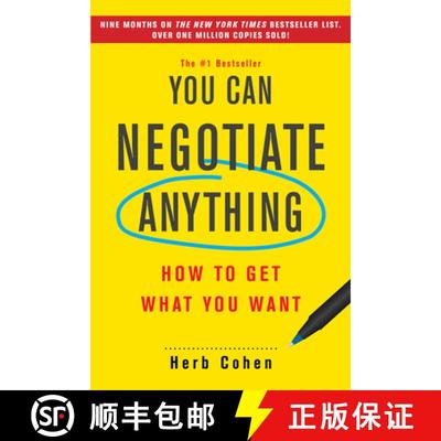 【3-4周达】You Can Negotiate Anything: How to Get What You Want [9780806541228]