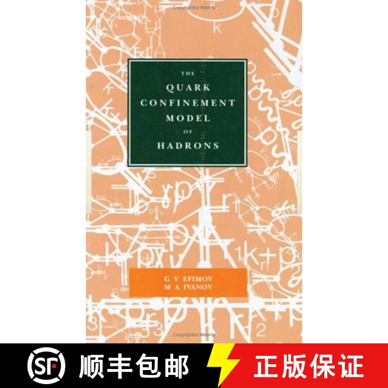 【3-4周达】The Quark Confinement Model of Hadrons [9780750302401]