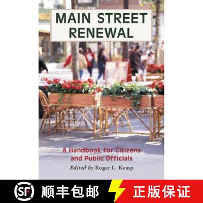 【3-4周达】Main Street Renewal : A Handbook for Citizens and Public Officials [9780786426591]