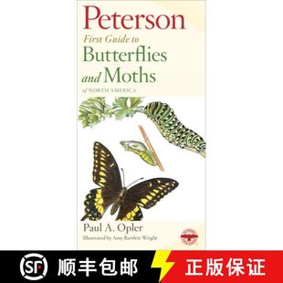 9780395906651 4周达 Moths and Butterflies Guide First Peterson