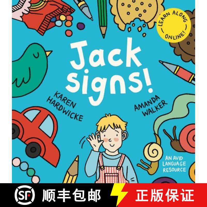 预订 Jack Signs!: The heart-warming tale of a little boy who is deaf, wears hearing aids and discover... [9781913968151]