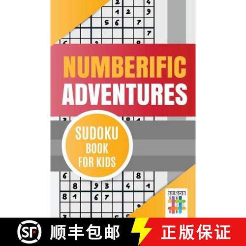 【3-4周达】Numberific Adventures | Sudoku Book for Kids [9781645215097]