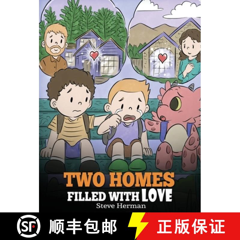 【2-3周达】Two Homes Filled with Love: A Story about Divorce and Separation [9781649160577]