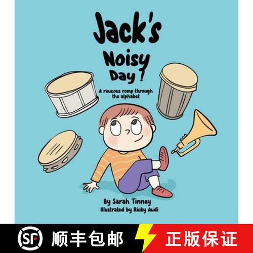 【3-4周达】Jack's Noisy Day: A raucous romp through the alphabet [9780975667705]