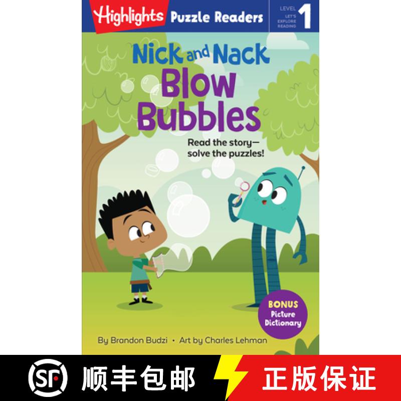【3-4周达】Nick and Nack Blow Bubbles [9781644721957]