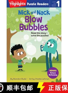 【3-4周达】Nick and Nack Blow Bubbles [9781644721957]