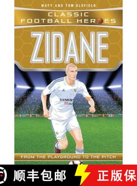 【3-4周达】Classic Football Heroes: Zidane (Midfield Generals 2) [9781786064615]