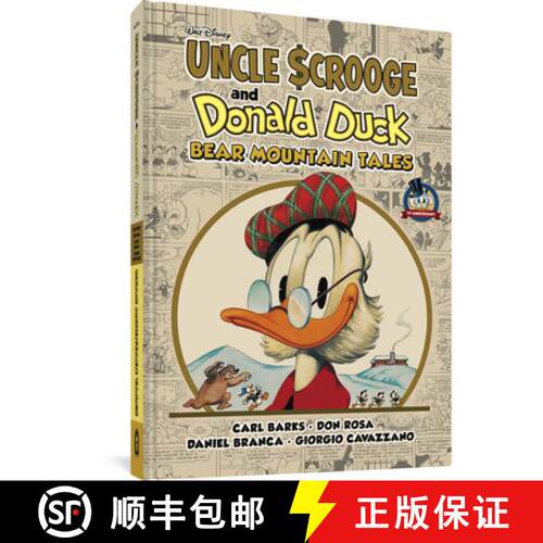 【3-4周达】精装 Walt Disney's Uncle Scrooge & Donald Duck: Bear Mountain Tales [9781683966616]